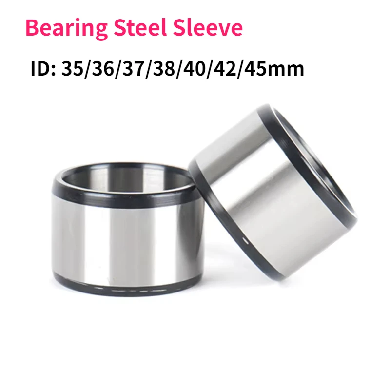Power Tools Guide - 耐摩耗性ベアリングスチールリングスペーサー、スリーブIDブッシングガイド、35mm、36mm、37mm、38mm、40mm、42mm、45mm、1個