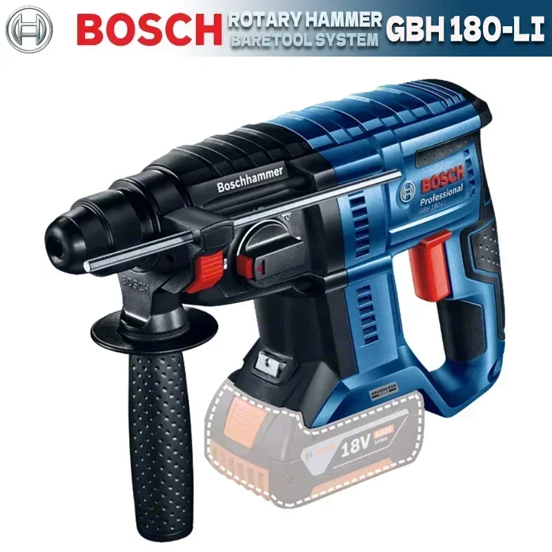 Power Tools Hammer - ボッシュ GBH 180-LI ブラシレスコードレスロータリーハンマー SDS PLUS