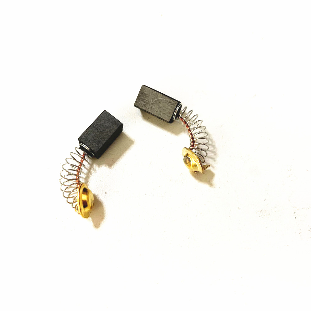 Power Tools Hammer - 4本のカーボンブラシ6.5 × 7.5 × 12ミリメートルの場所で日立電気モーター999021 D-10YA