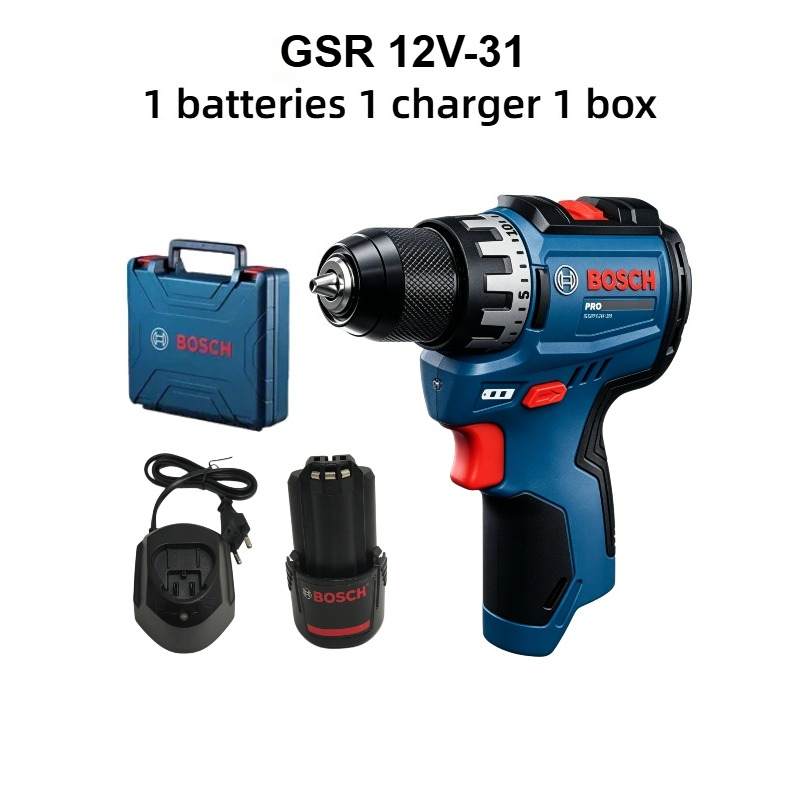 Power Tools On Sale - ボッシュプロフェッショナル GSR 12V-31 コードレスドリル 12V 電動ドライバートルクコンパクトミニ電動工具