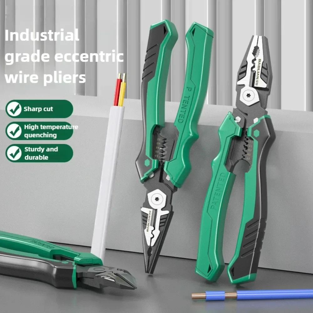 Power Tools America - プロ仕様多機能斜めペンチニードルノーズ万能ワイヤーカッター - 電気技師のための必須工具