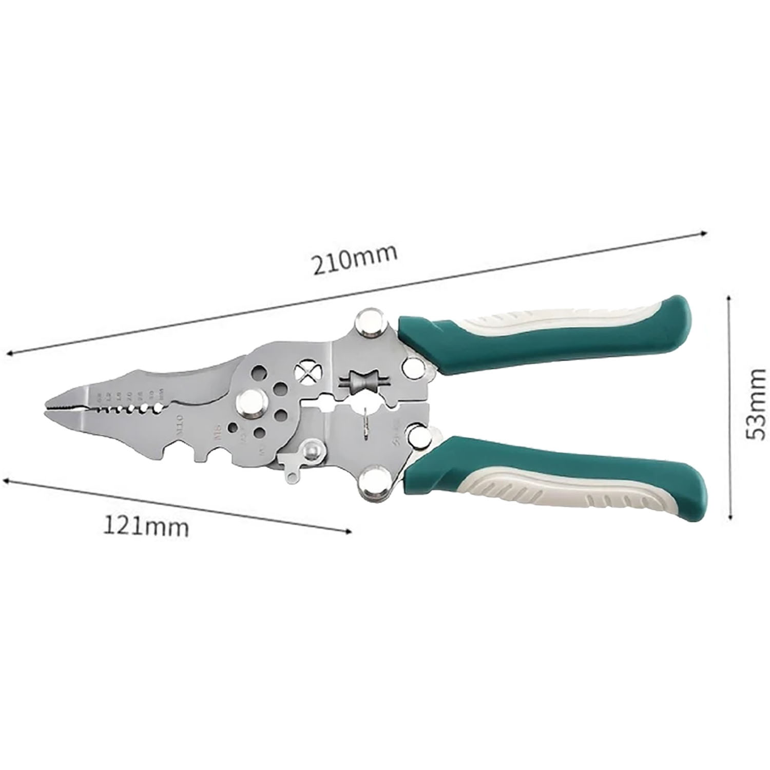 18 in 1 折りたたみ式ワイヤーストリッパー多機能プライ - Power Tools America のレビューと価格