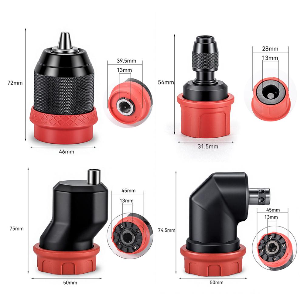6.35mmクイックリリースドリルチャックアダプター、六角ビ - Power Tools Sheets のレビューと価格