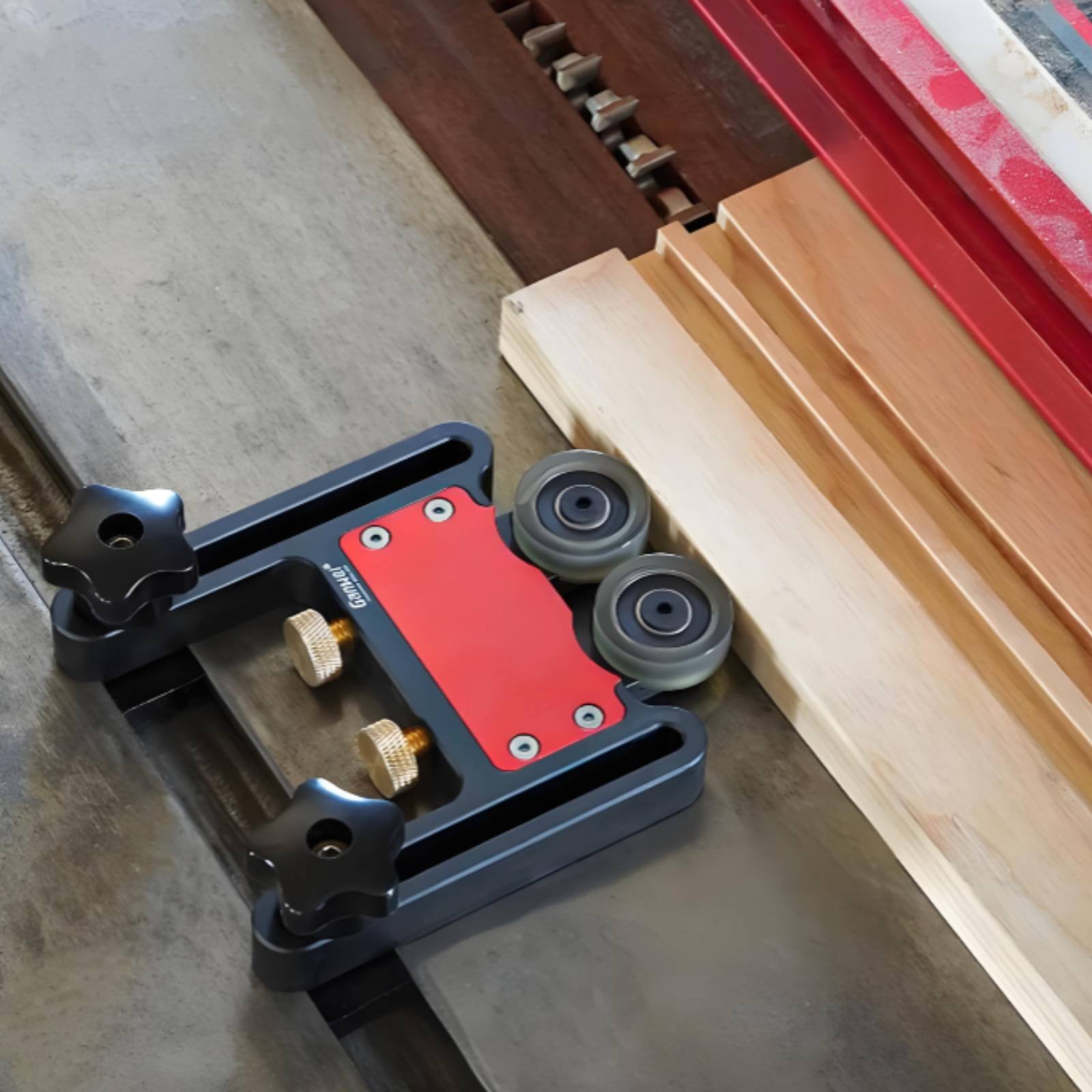 フェザーボード調整可能なテーブルソー フェザーボードソーガイ - Power Tools Guide のレビューと価格