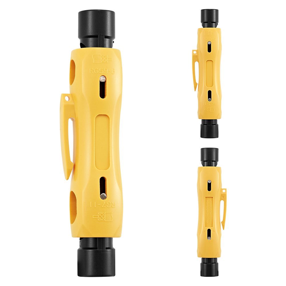 ポータブルペン型同軸ケーブルストリッパー RG6 RG7 R - Power Tools America のレビューと価格