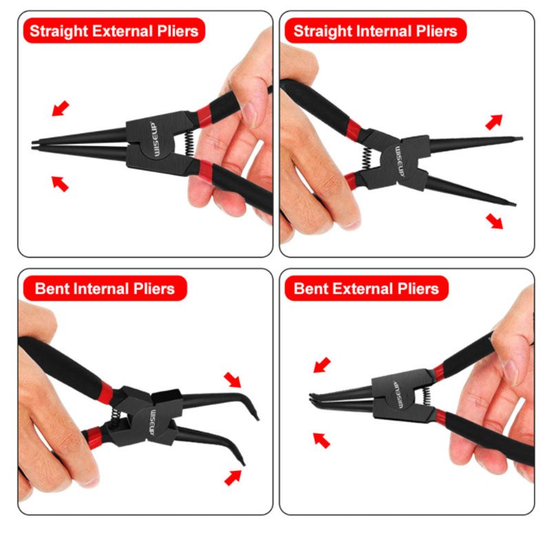 頑丈なサークリッププライヤーキット、ポータブル、多機能スナッ - Power Tools America のレビューと価格