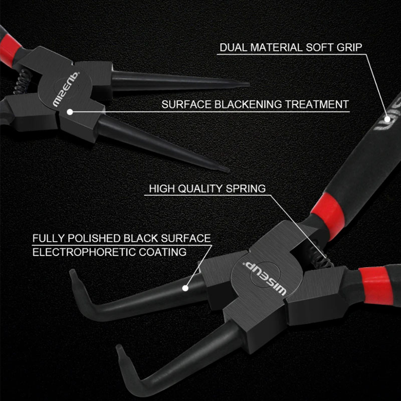 頑丈なサークリッププライヤーキット、ポータブル、多機能スナッ - Power Tools America のレビューと価格