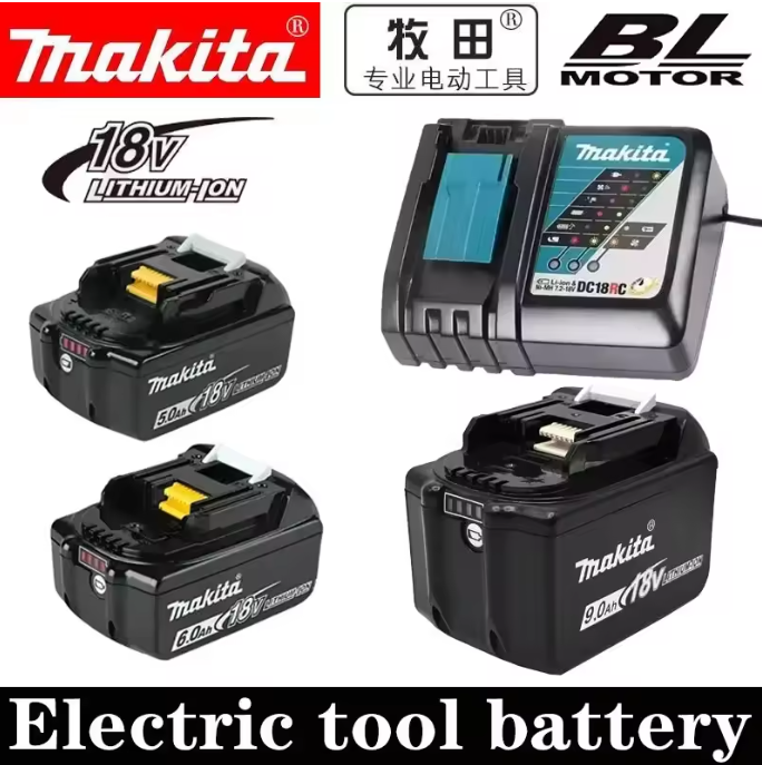 純正マキタ18Vバッテリー 9Ah 6Ah 5Ah 充電式バ - Power Tools Makita のレビューと価格