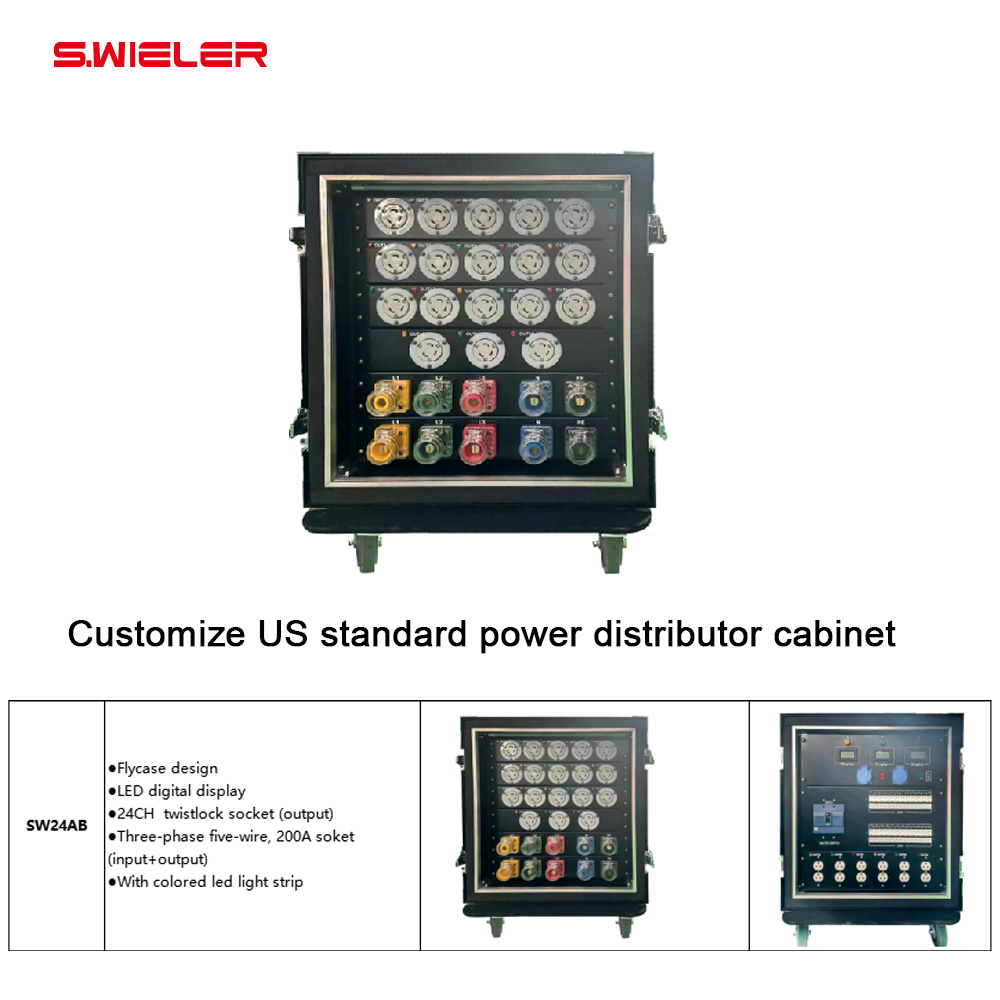 200Aツイストロックソケット出力18/24/36口ステージ - Power Tools America のレビューと価格