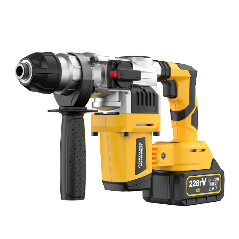 21Vリチウムブラシレスロータリーハンマードリルコードレスコ - Power Tools Hammer のレビューと価格