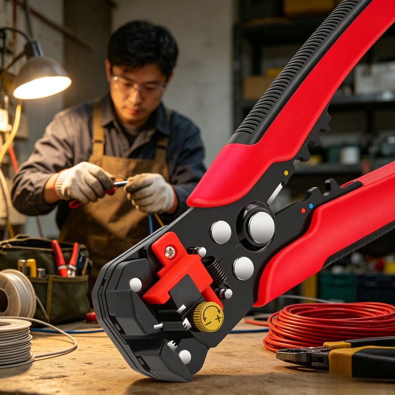 自動多機能電気技師用プライヤー、ワイヤーストリッパー、クリン - Power Tools America のレビューと価格