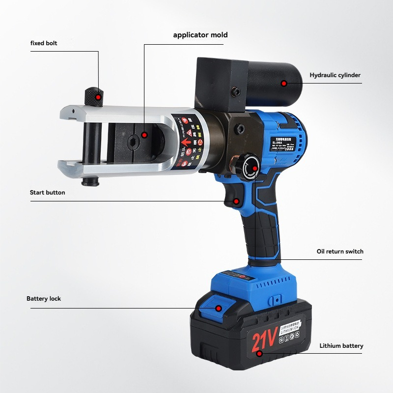 90KN 21Vコードレス油圧圧着ペンチ 電動バッテリー式ケ - Power Tools Manufacturers のレビューと価格