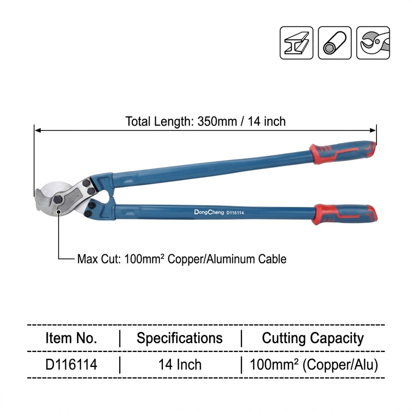 アメリカンタイプケーブルカッター鍛造レーザー焼入れ銅/アルミ - Power Tools America のレビューと価格