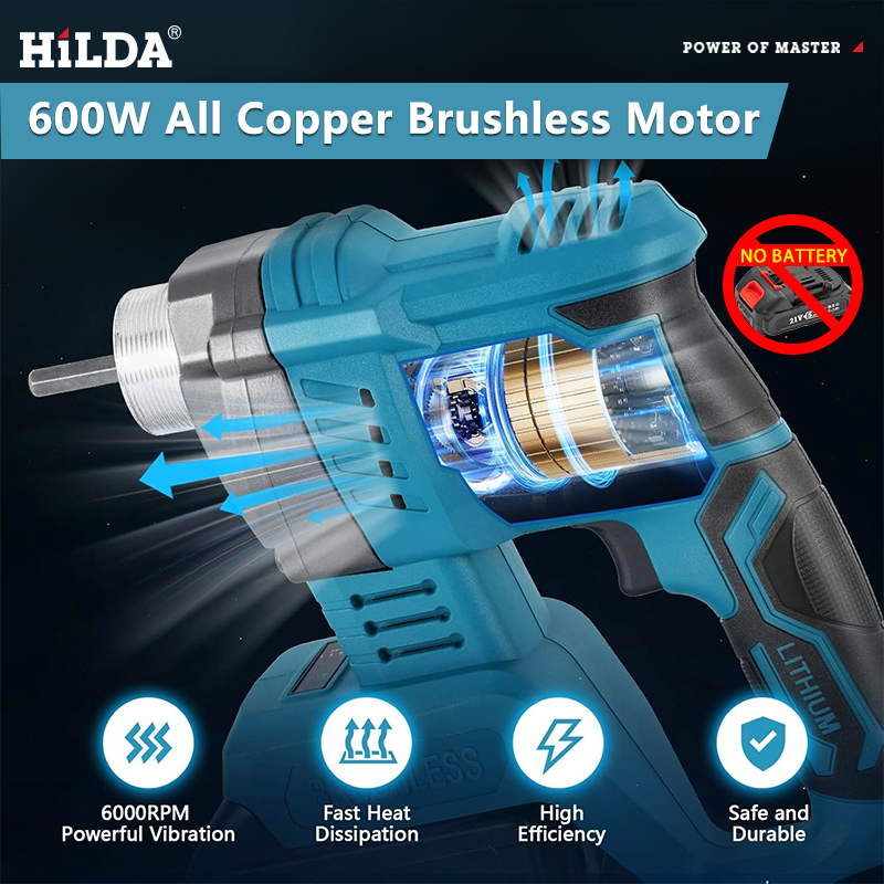 HILDA コードレス電気コンクリートビブラートハイパワー混 - Power Tools Makita のレビューと価格